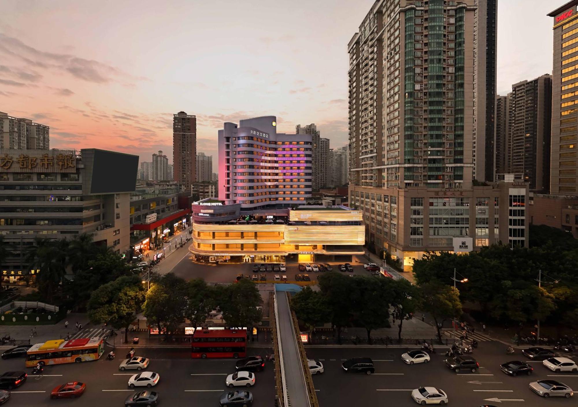 Imperial Traders Elong Hotel - Free Shuttle Bus To Canton Fair Complex & Overseas Buyer Registration Services Exteriör bild