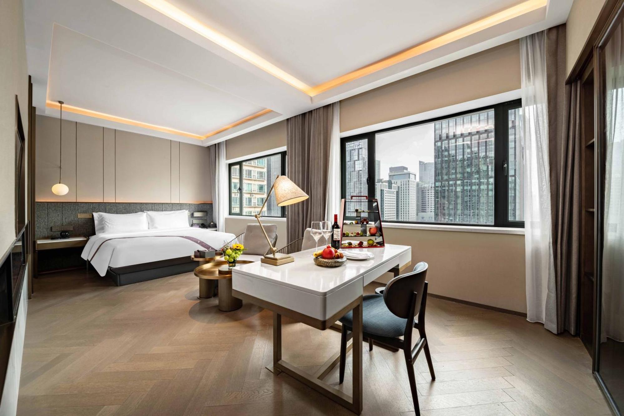 Imperial Traders Elong Hotel - Free Shuttle Bus To Canton Fair Complex & Overseas Buyer Registration Services Exteriör bild